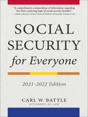 cover image of Social Security for Everyone